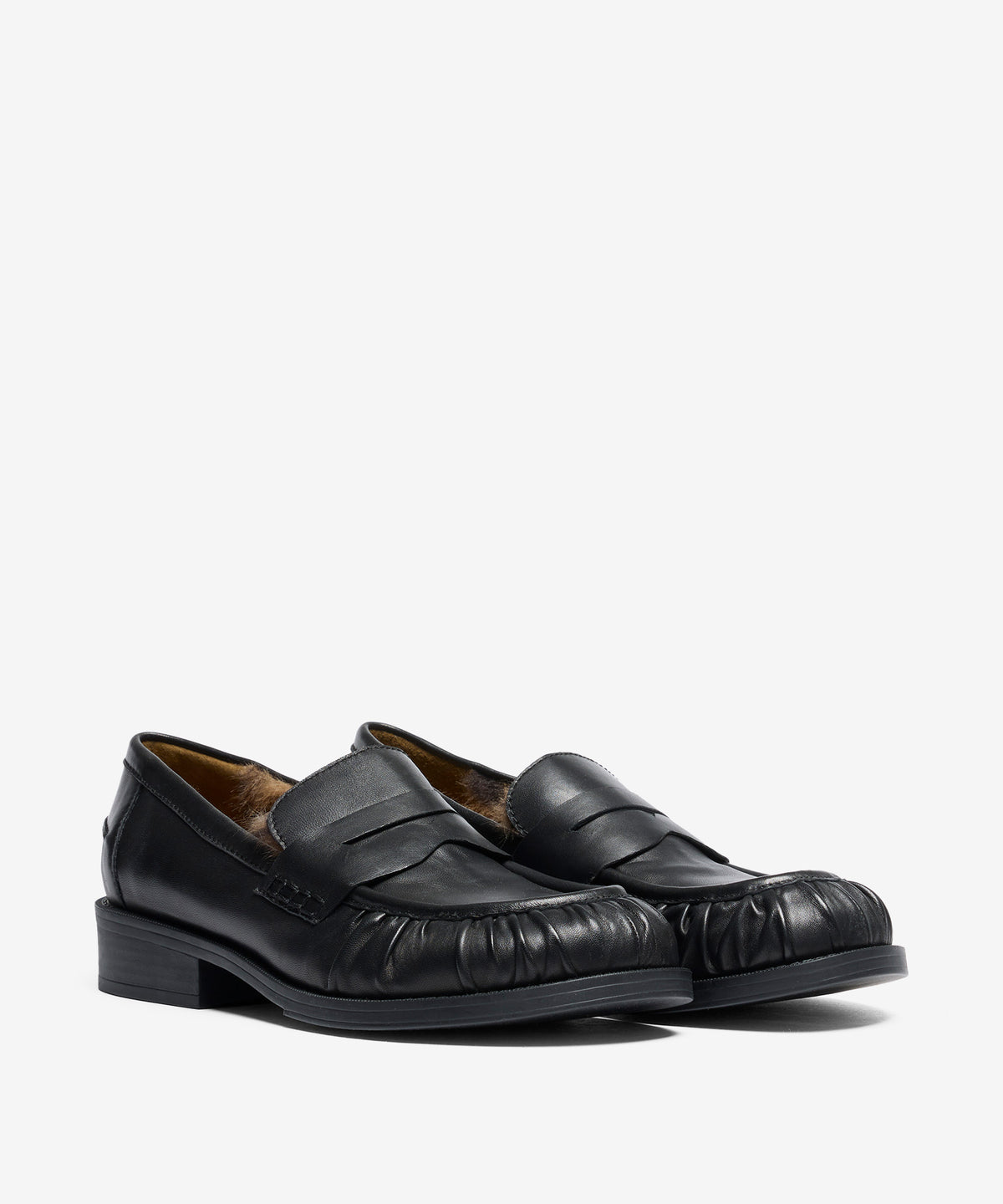 Mocassino rusty fur ash