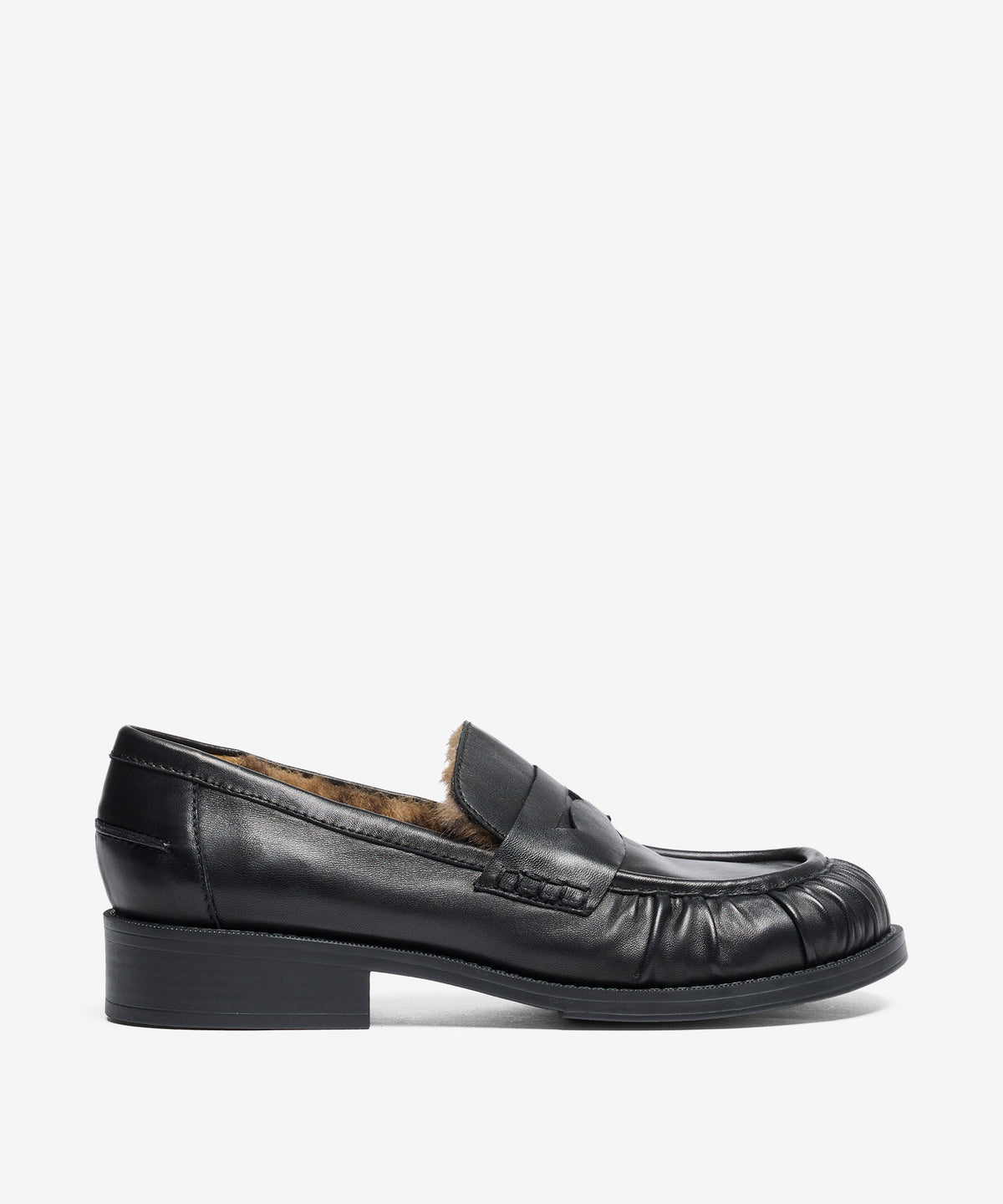Mocassino rusty fur ash