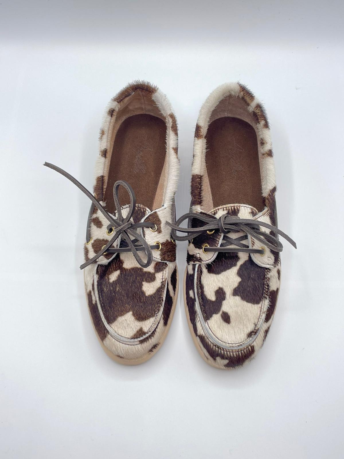 Scarpa da barca Alabama cav mucca