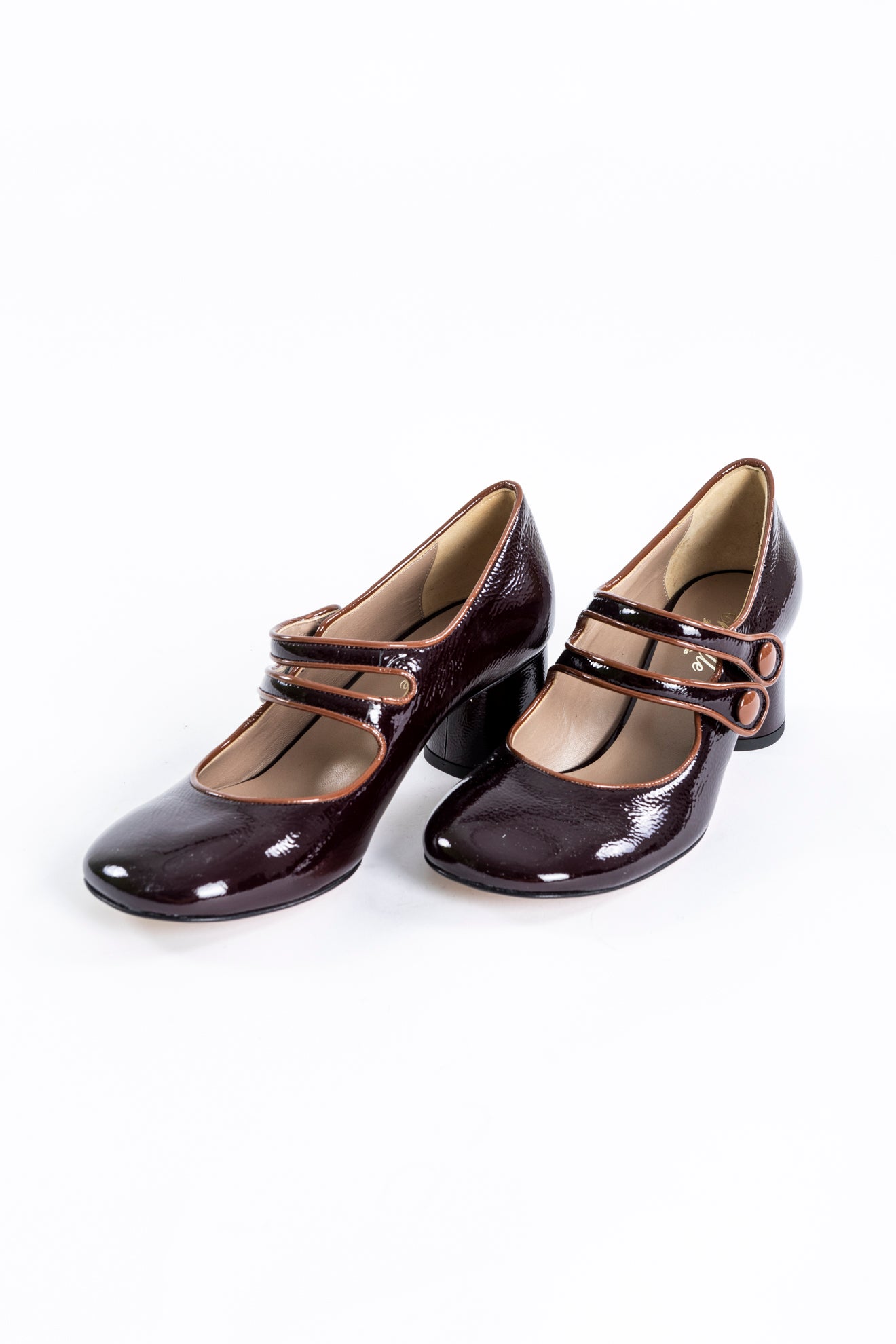 Scarpe Cheville Tabacco