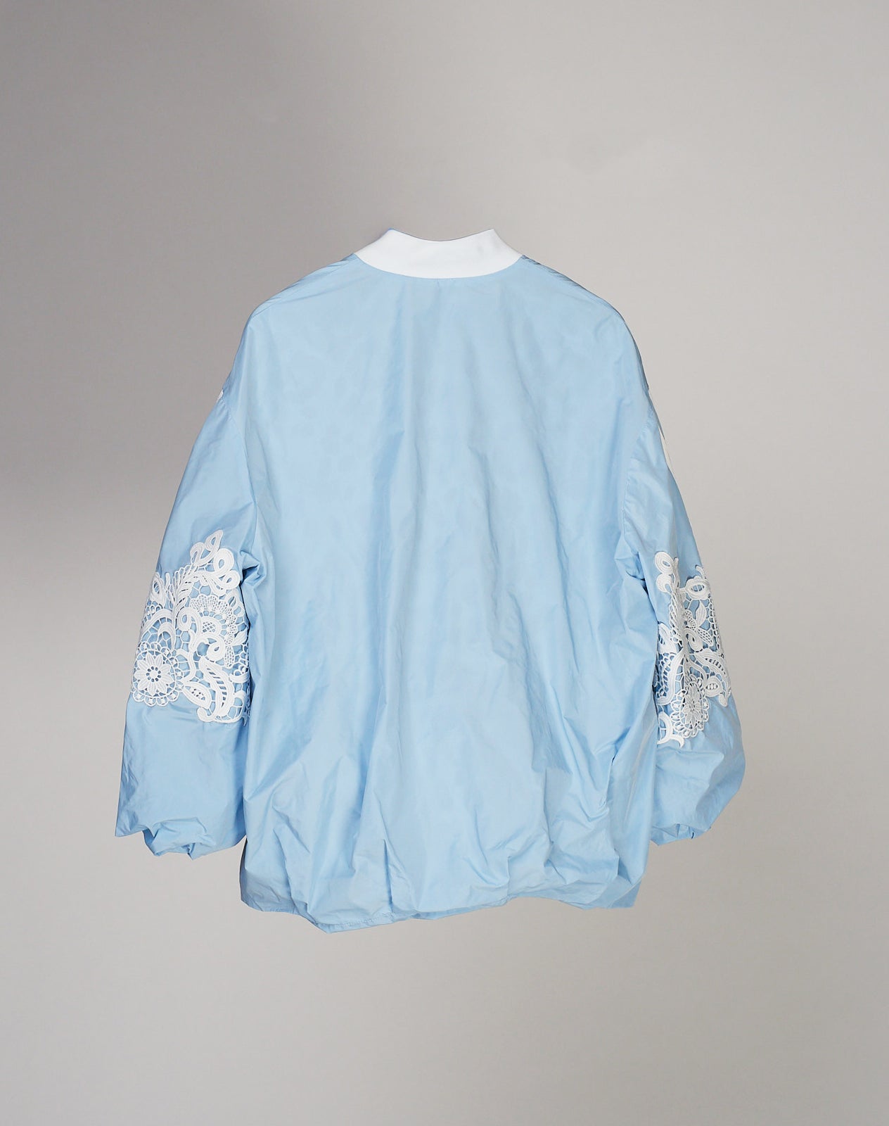 Bomber Blu Con Ricami 5 Progress