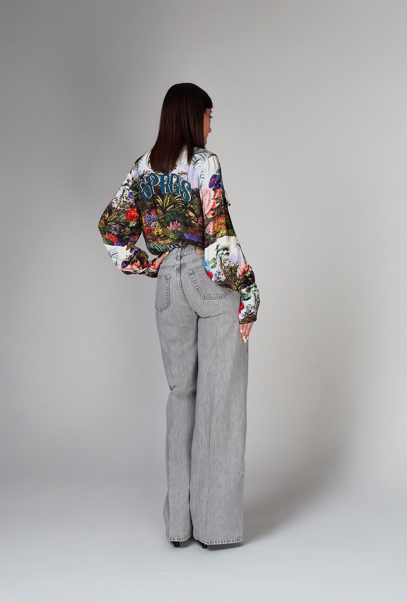 Camicia 5 Progress fantasia floreale
