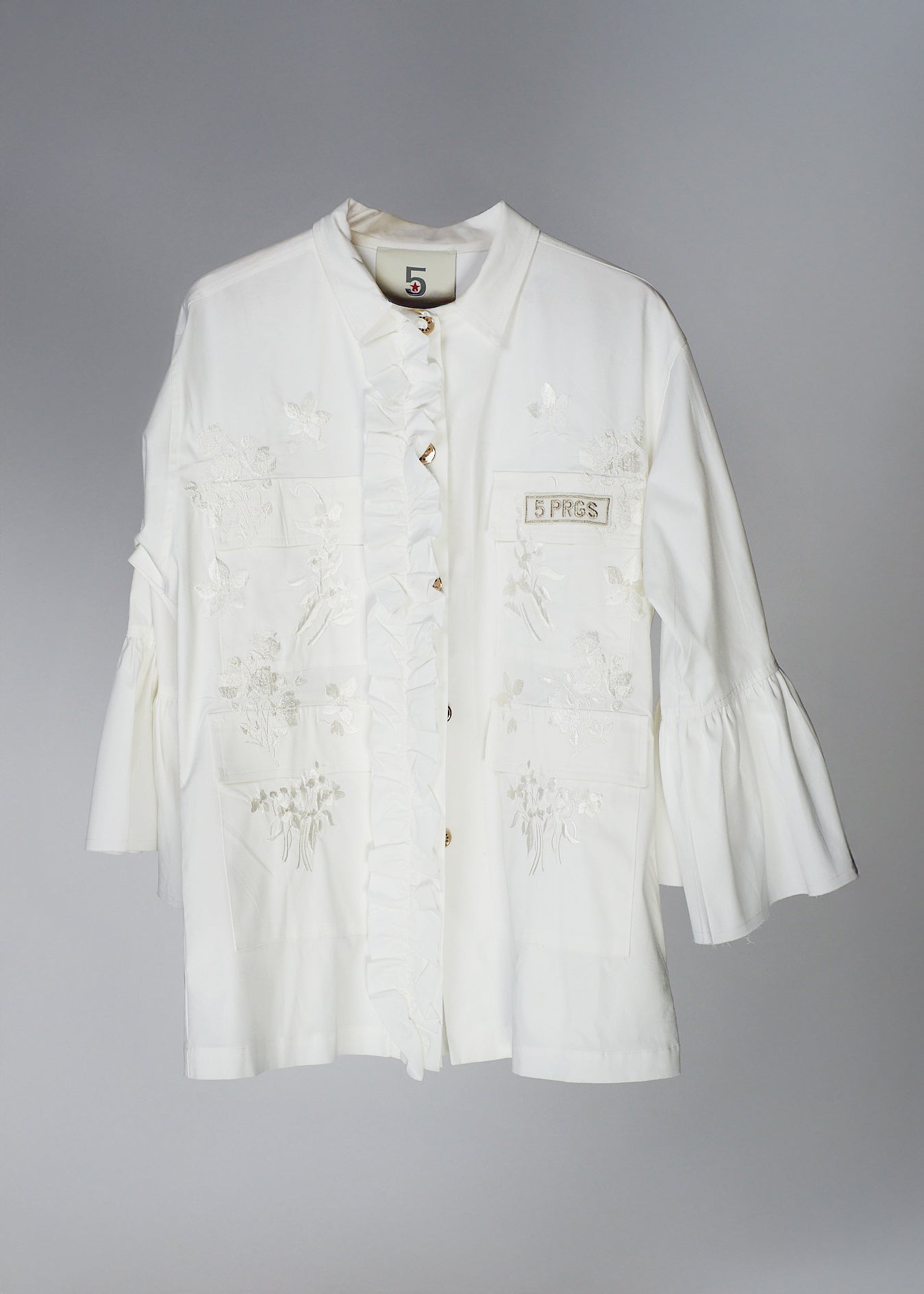 Camicia Military Embroidery 5 Progress