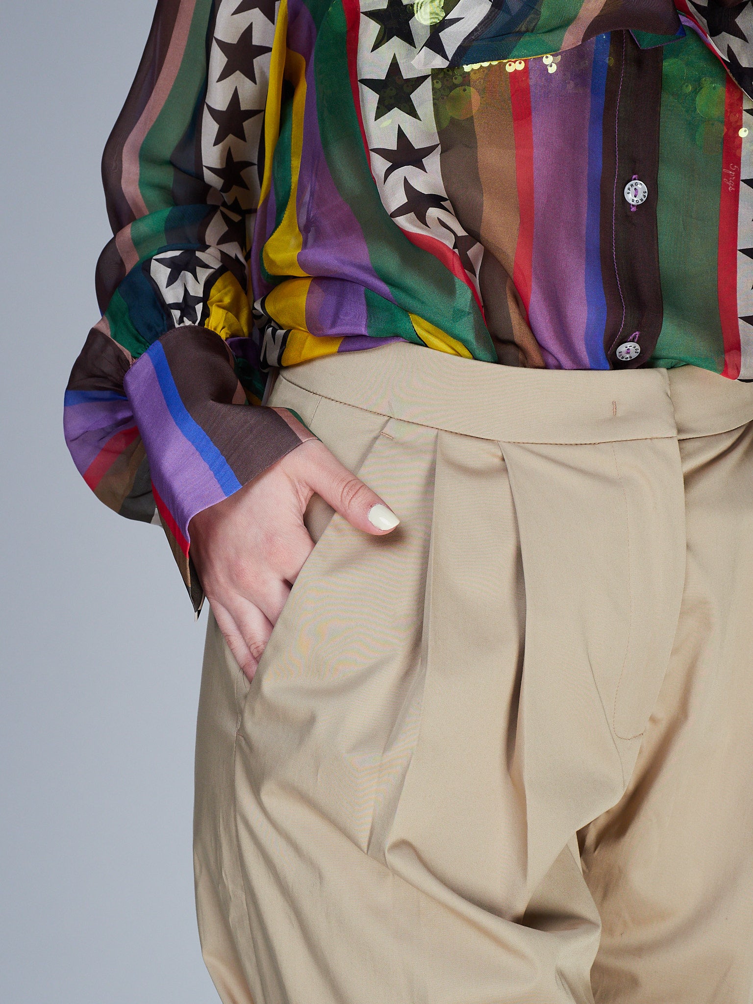 Pantalone PT Torino in popeline