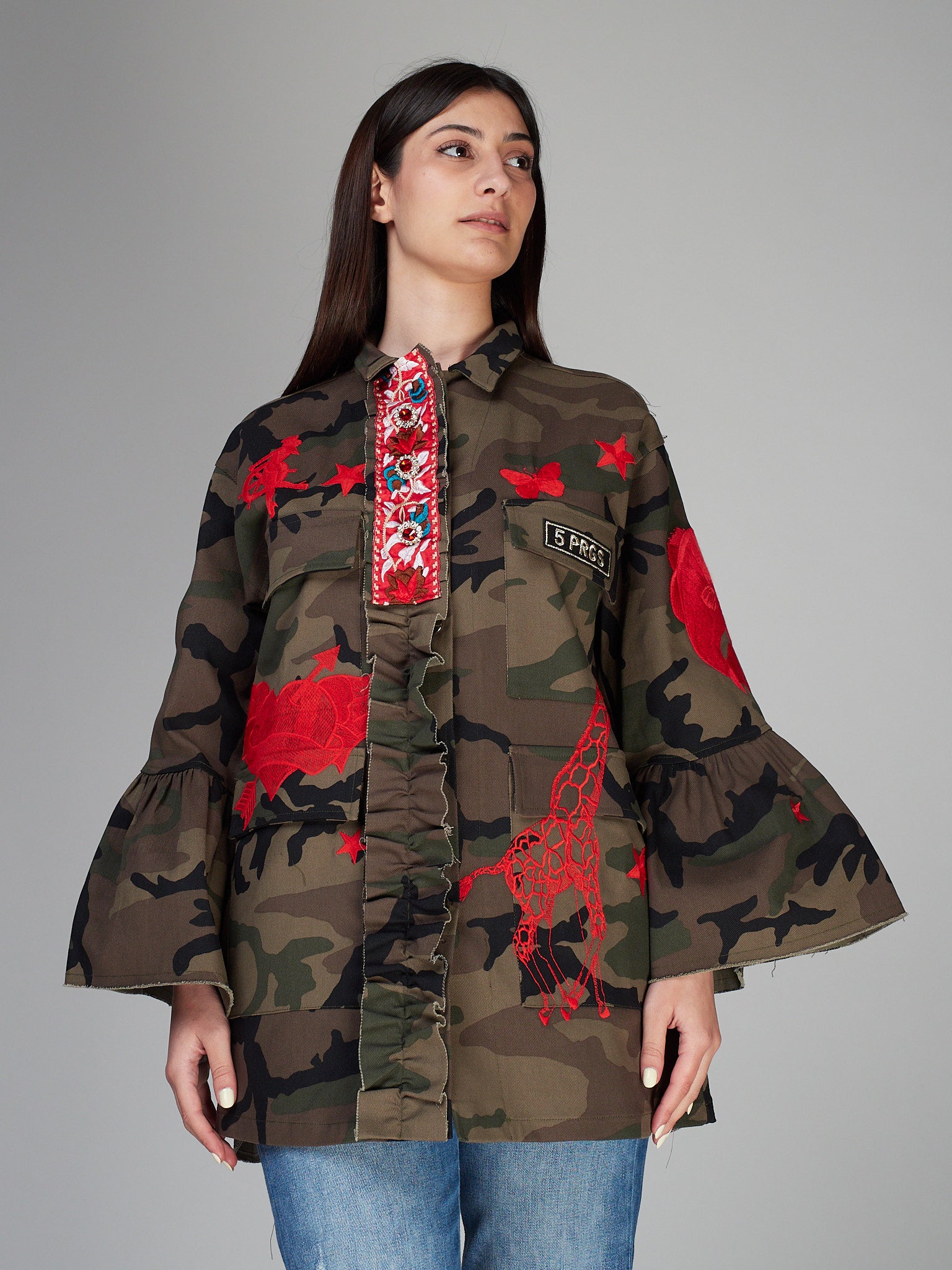 Giacca 5 Progress military camouflage