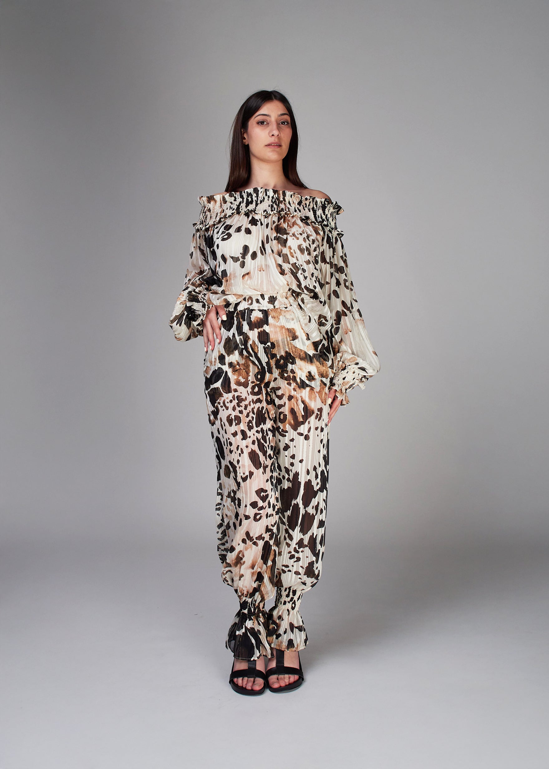 Pantalone Dahlo maculato