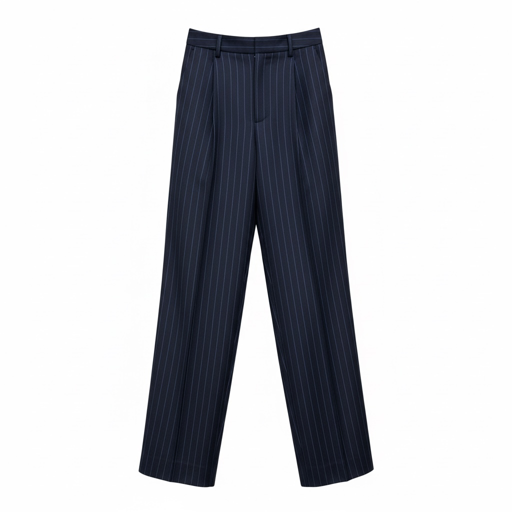 Pantalone gessato in lana PT Torino