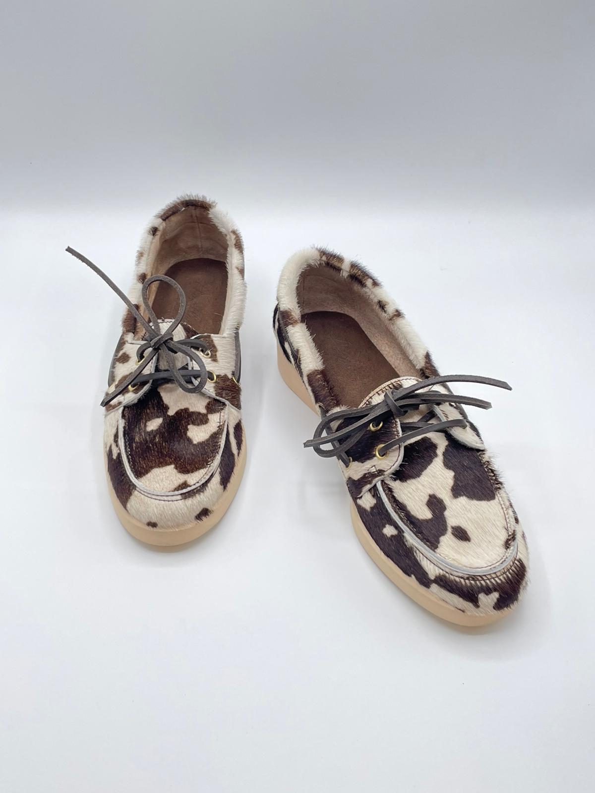 Scarpa da barca Alabama cav mucca