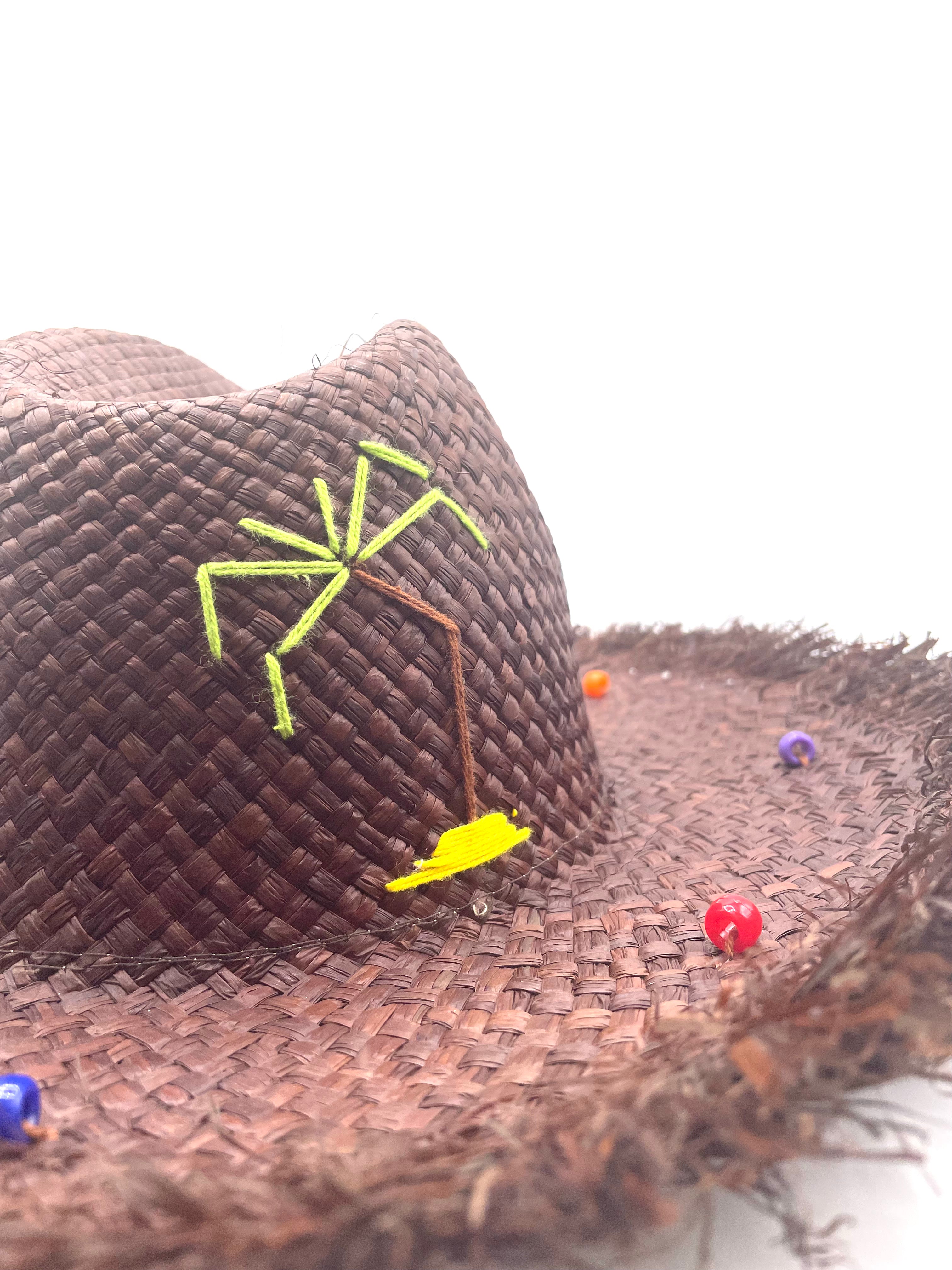 Cappello The Hat Gang Madagascar sfrangiato