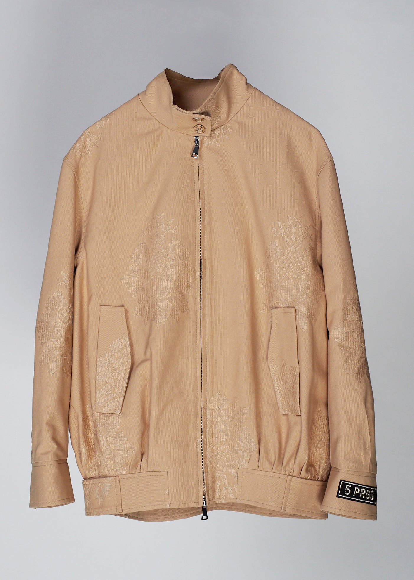 Bomber 5 Progress con ricami