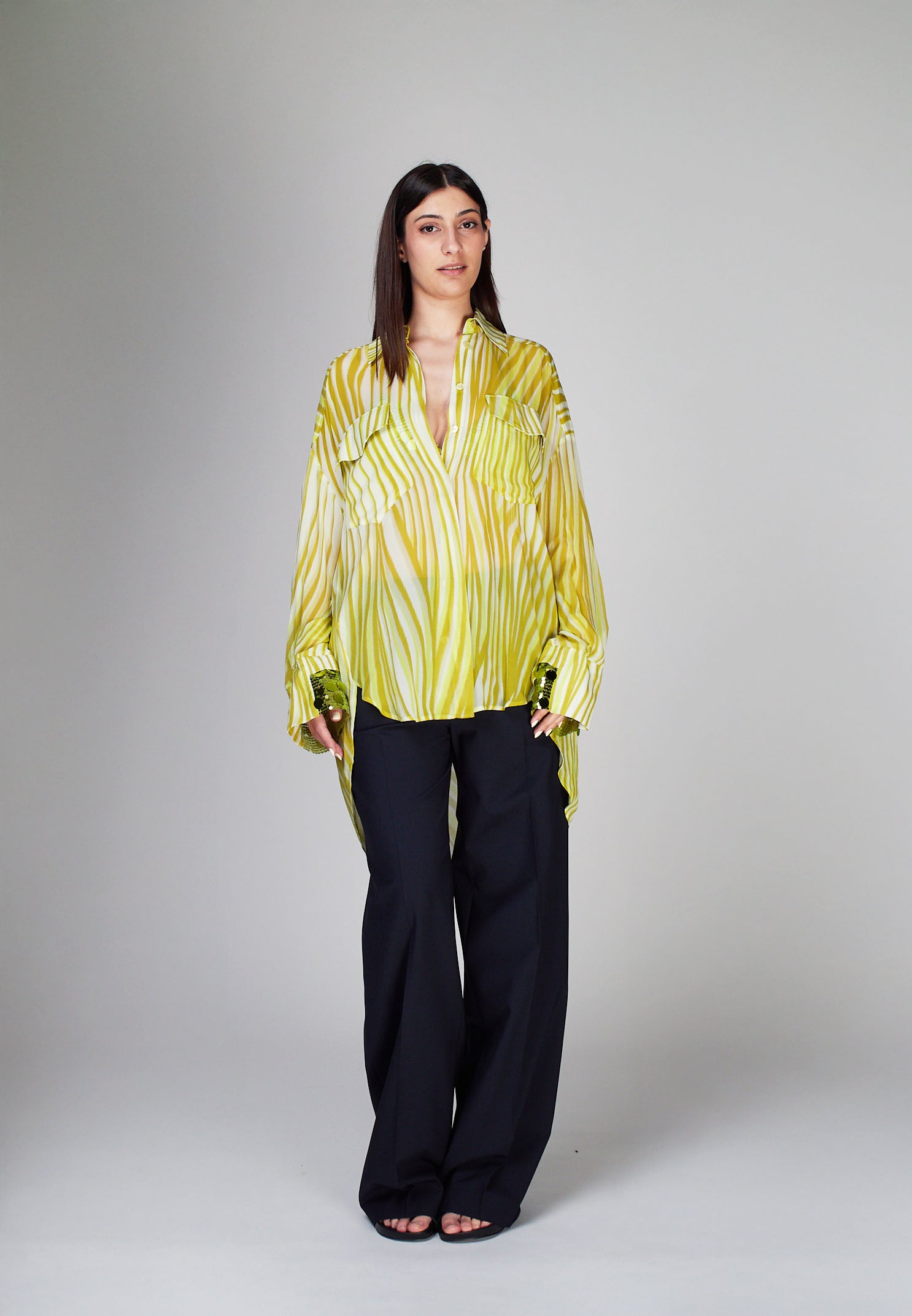 Camicia Dahlo con applicazioni