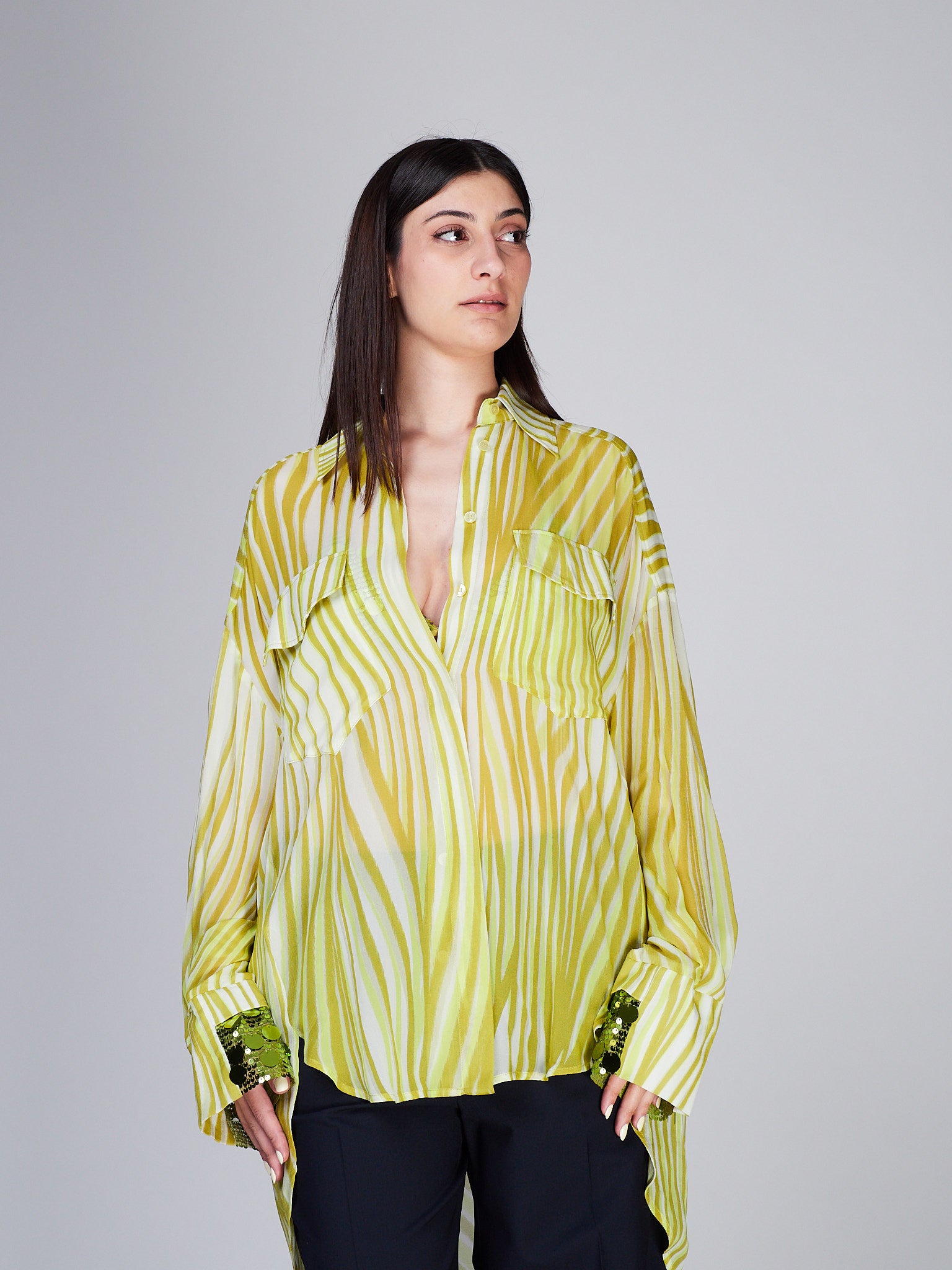 Camicia Dahlo con applicazioni