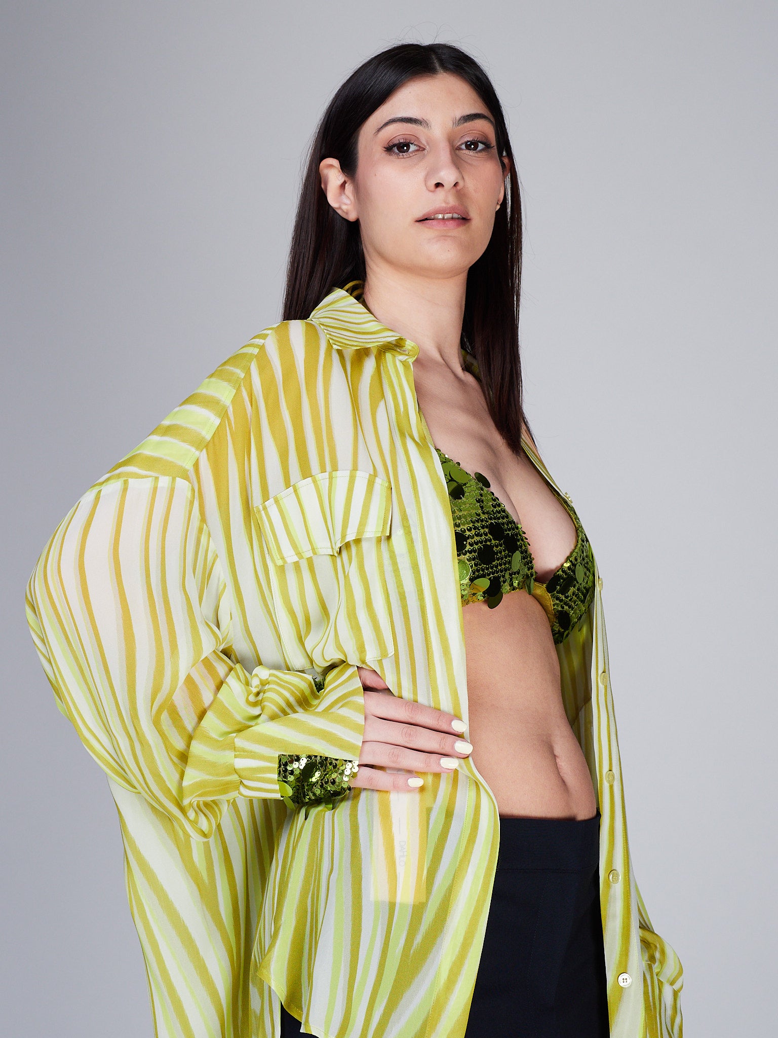 Camicia Dahlo con applicazioni