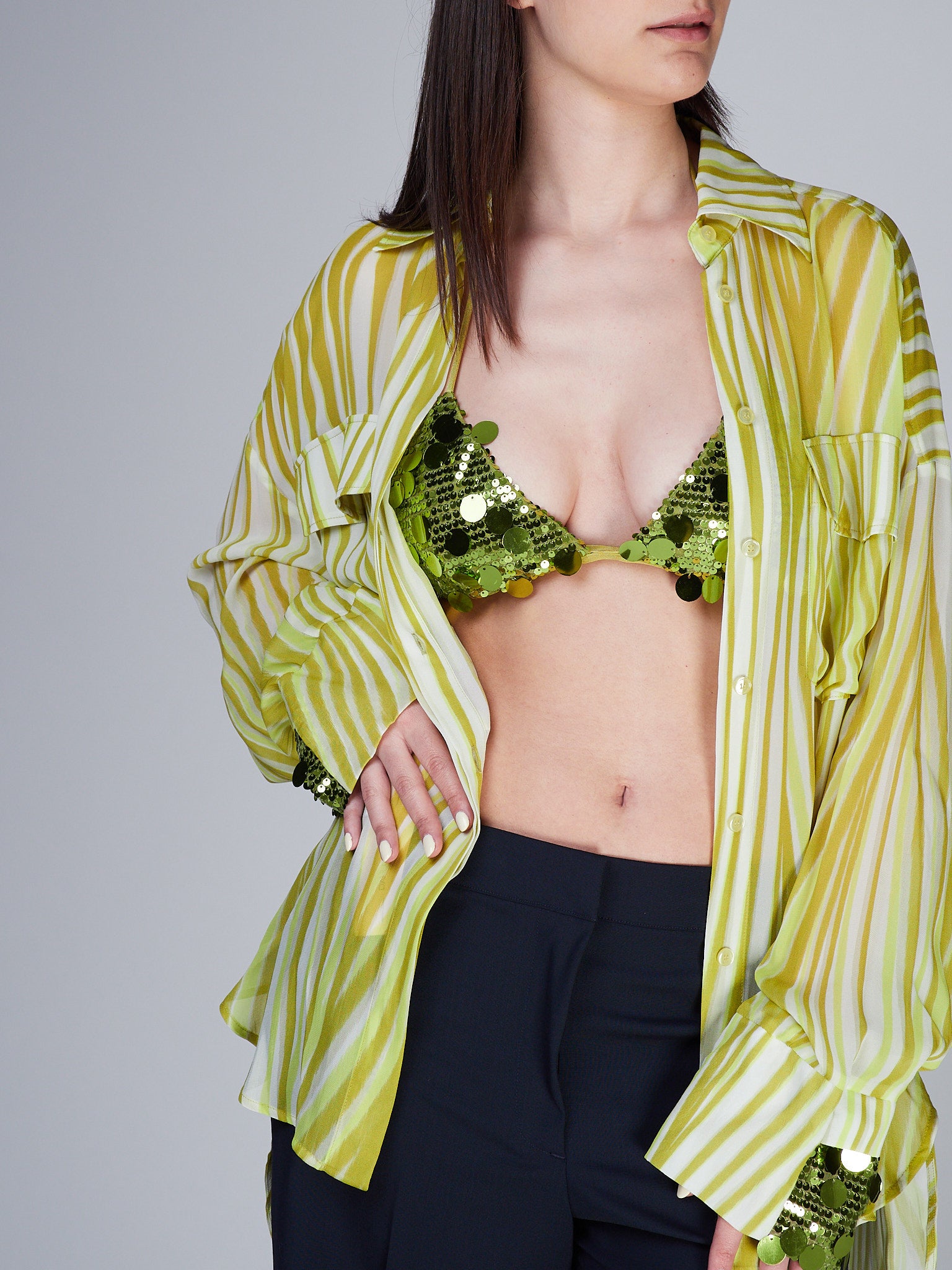 Camicia Dahlo con applicazioni