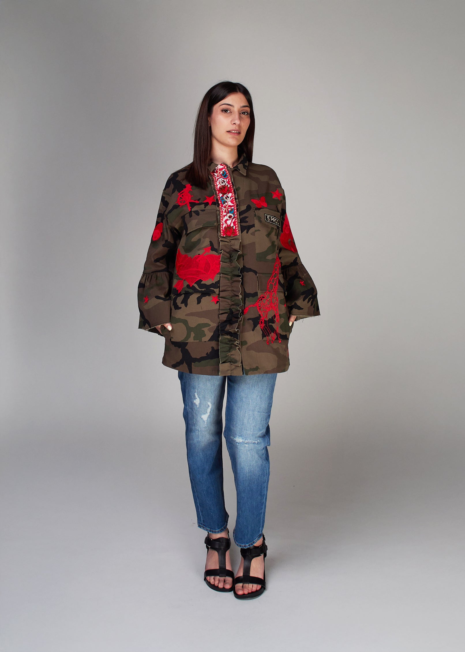 Giacca 5 Progress military camouflage