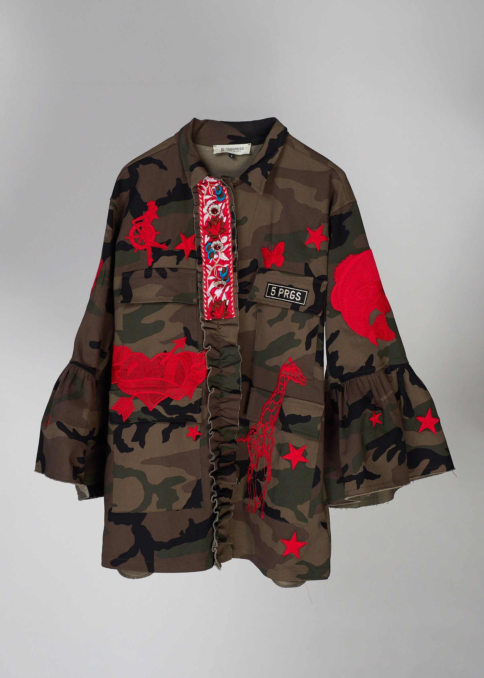 Giacca 5 Progress military camouflage