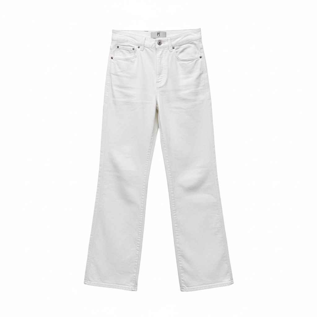 pantaloni in velluto liscio PT Torino