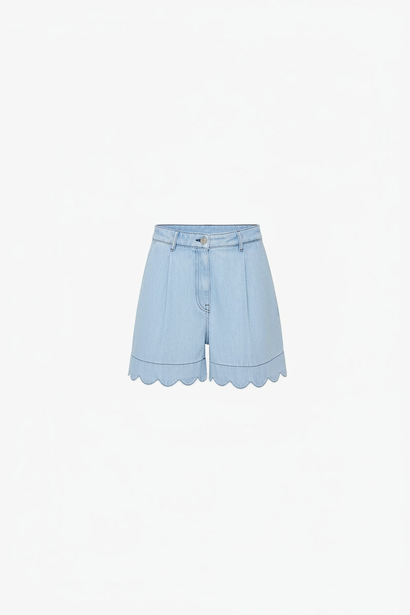 Bermuda StellaNova in denim morbido